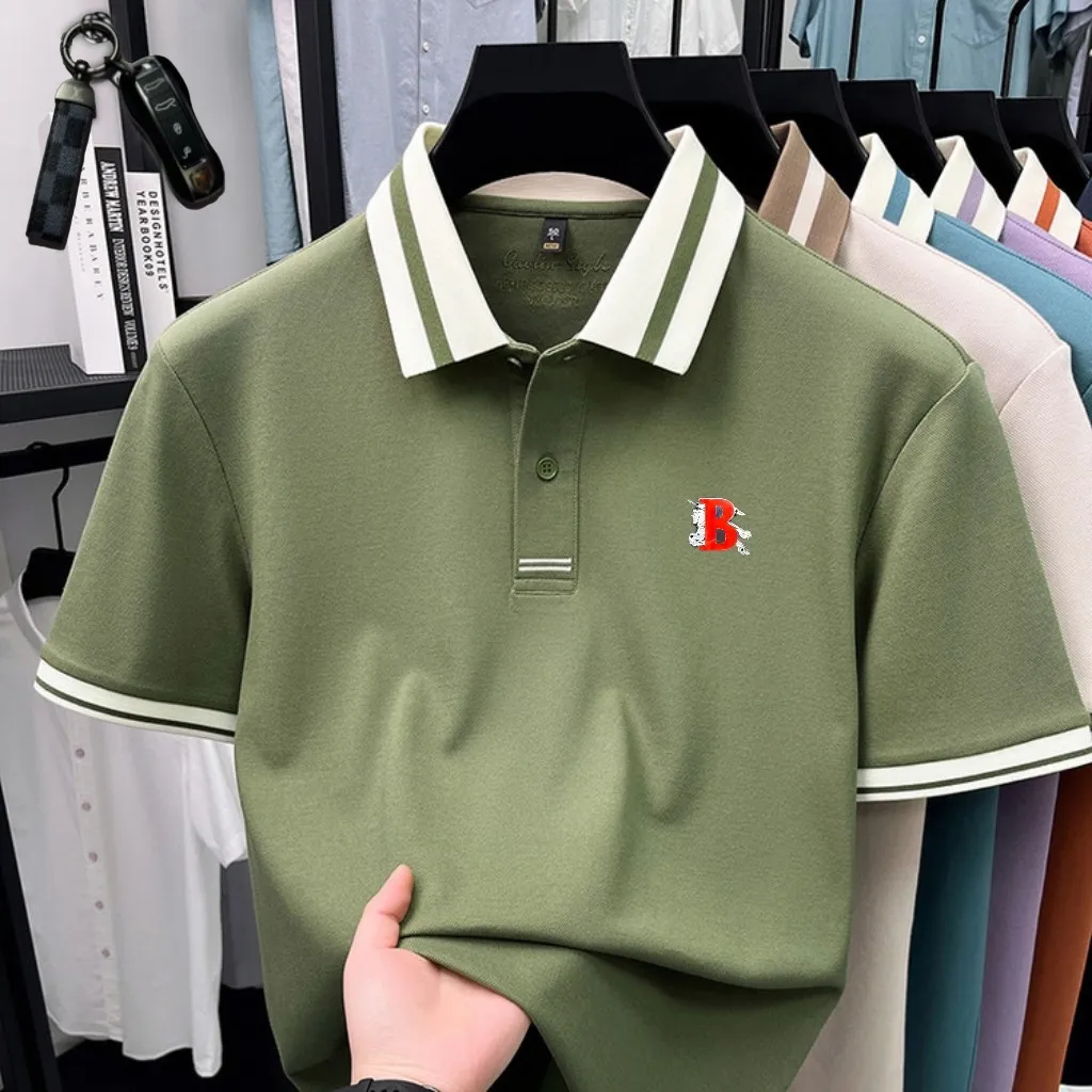P135【 🔑】 26 Quality POLO ， Quality ， Breathable ， LOGO， ⚡️ T ⚡️ ， ！Sizes：M-4XL（ 210 、 。